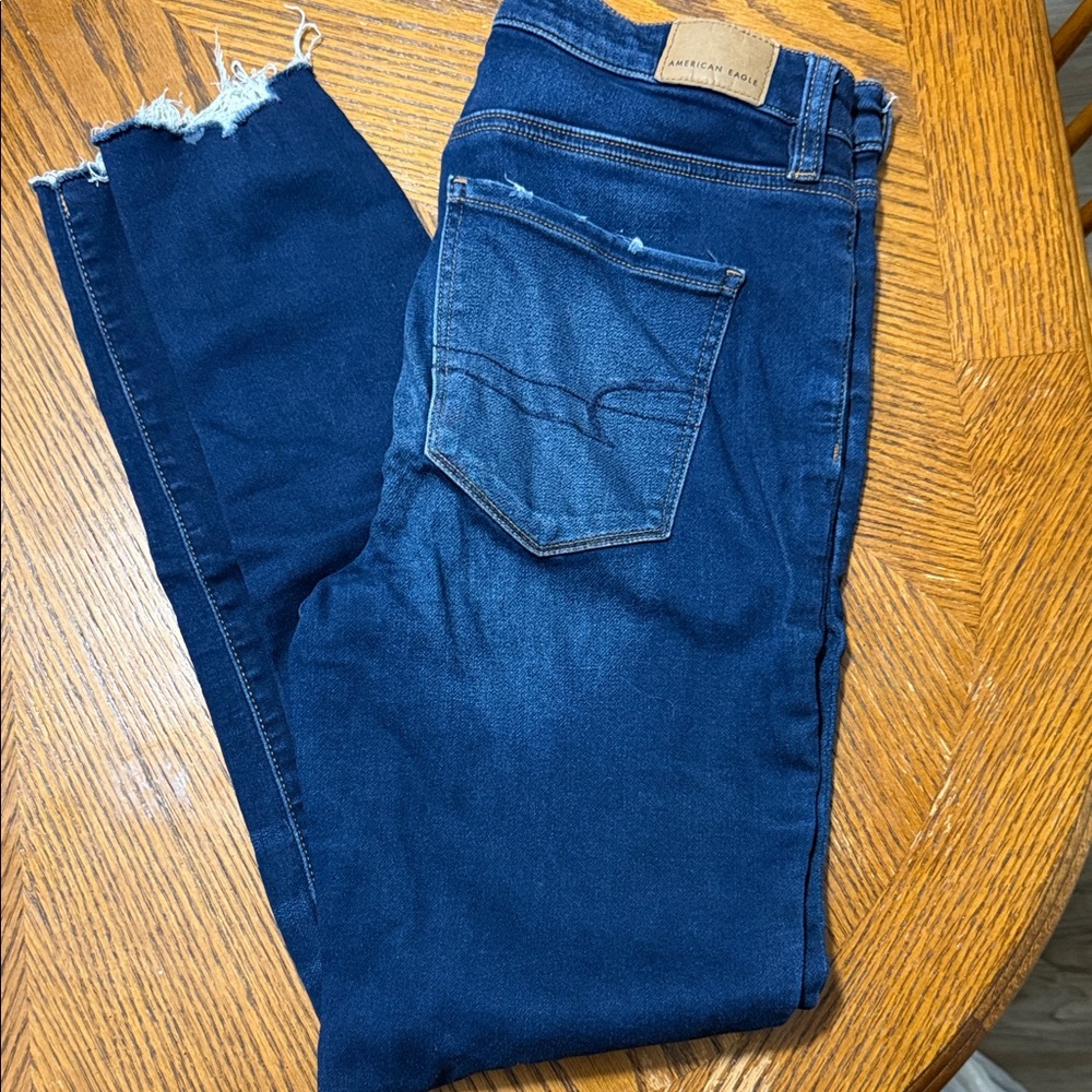 American Eagle Outfitters Dark Blue Jeans